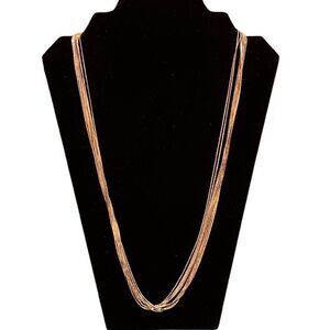 Ann Taylor Factory Multi-Layer, Multi Strand Necklace